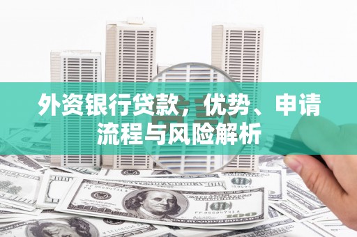 秀洲外资银行贷款，优势、申请流程与风险解析