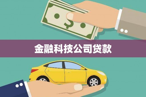 秀洲金融科技公司贷款