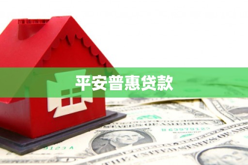 秀洲平安普惠贷款