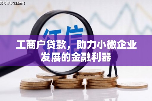 秀洲工商户贷款，助力小微企业发展的金融利器