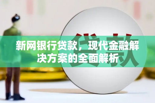 秀洲新网银行贷款，现代金融解决方案的全面解析