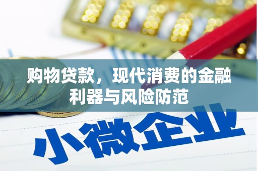 秀洲购物贷款，现代消费的金融利器与风险防范