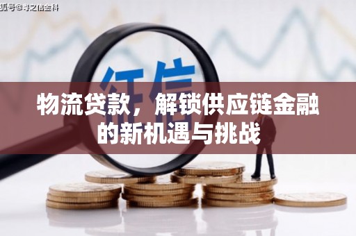 秀洲物流贷款，解锁供应链金融的新机遇与挑战