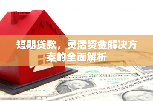 秀洲短期贷款，灵活资金解决方案的全面解析