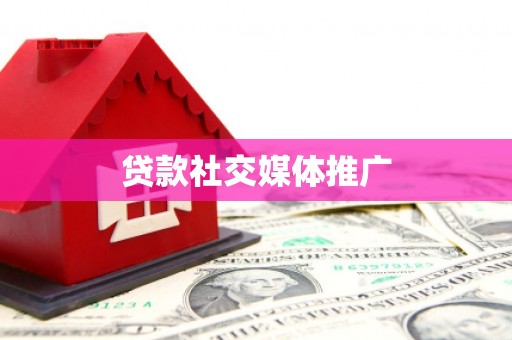 秀洲贷款社交媒体推广