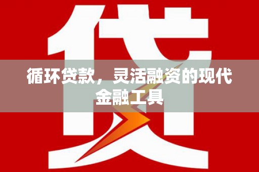 秀洲循环贷款，灵活融资的现代金融工具