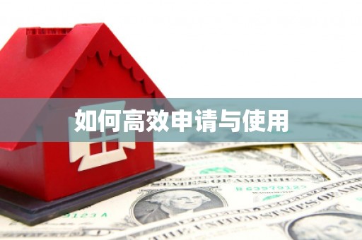 秀洲如何高效申请与使用