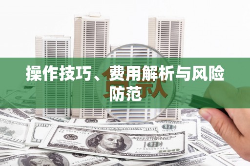 秀洲操作技巧、费用解析与风险防范